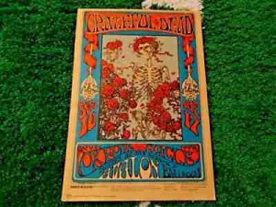 1966 + GRATEFUL DEAD Avalon Ballroom Original Concert Poster FD 26 (3) 3rd Print