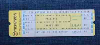 Summer Jam 1973 Watkins Glen Grateful Dead Allman Brothers Ticket rare