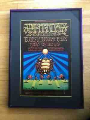 JIMI HENDRIX AT WINTERLAND. PRISTINE, SIGNED GRIFFIN AND MOSCOSO. ULTRA RARE.