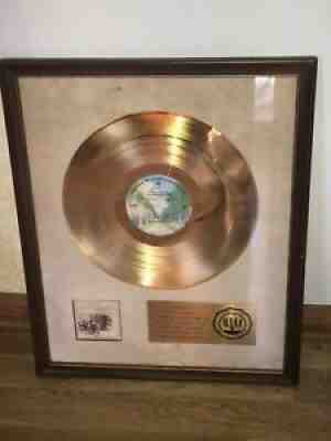 GRATEFUL DEAD Workingman ??s Dead GOLD LP RECORD Award RIAA Betty  ??Boards ? Cantor