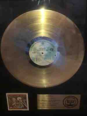 GRATEFUL DEAD Skeletons From The Closet GOLD LP RECORD Award RIAA Betty Cantor