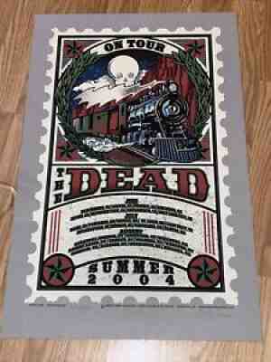 The Dead Summer Tour 2004 Signed And Numbered Original Concert Poster