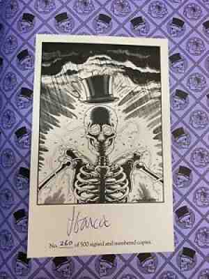GRATEFUL DEAD COMIX HARDCOVER BOOK-1992 HYPERION-SIGNED BY JERRY GARCIA - MINT