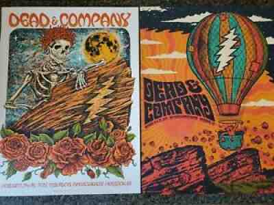 Official Dead & Company prints from Red Rocks - Mint Pair