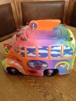 NEW 1998 GRATEFUL DEAD BUS COOKIE JAR VANDOR # MINT STANLEY MOUSE