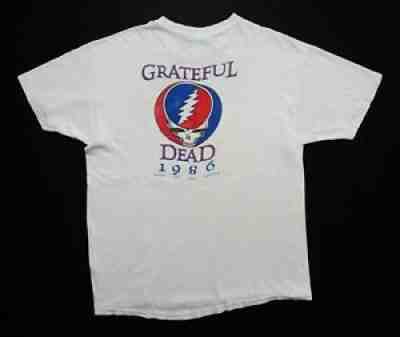 Grateful Dead Shirt T Shirt Vintage 1986 Bob Dylan Tom Petty Jerry Garcia SYF XL
