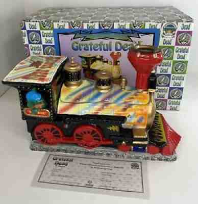 Grateful Dead Vintage TRAIN COOKIE JAR-LIMITED EDITION 4800 PIECES Rare / NEW