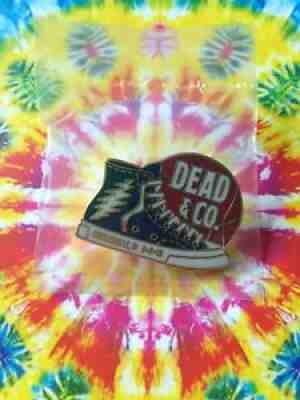 Dead and Company pin 2018 GDP Deer Creek Noblesville Indiana Weir Shirt Hat PinÂ 