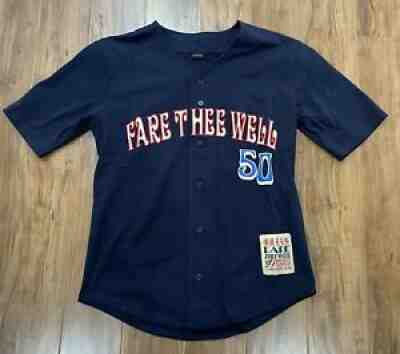 Fare Thee Well Celebrating 50 Years of The Grateful Dead Baseball Jersey Mens offers XL