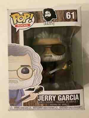 Funko Toys POP! Rocks Grateful Dead Jerry Garcia Figure #61 VAULTED w/ Protector
