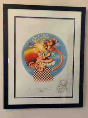 Stanley Mouse Europe 72 Giclee from early 2k Grateful Dead 54/100Â 
