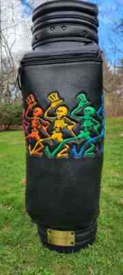 RARE Grateful Dead "LimitDead" Edition Golf Bag with Specialty Club Covers