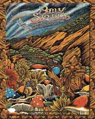 Billy Strings Red Rocks Poster 5/13/2022 LE/500 Mint!