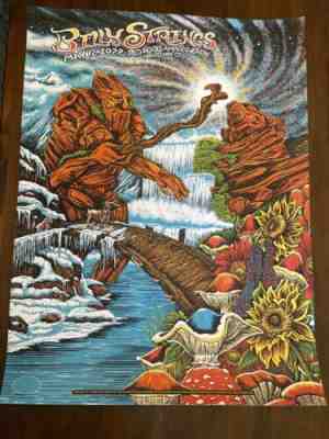 Billy Strings RED ROCKS SE Poster 5/12/22 ... show specific 500 print run