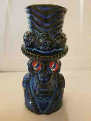 Grateful Dead Tiki Steal Your Face Skeleton Tiki Farm Mug 2013 Very Rare Limited