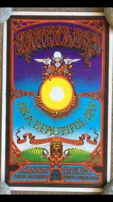  DEAD 1982 HAWAII AOXOMOXOA ORIG POSTER RICK GRIFFIN 2nd Ed Print Mint