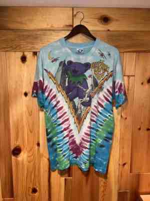 Authentic Liquid Blue 1993 GRATEFUL DEAD New York City Shirt XL VTG 90â??s RARE!