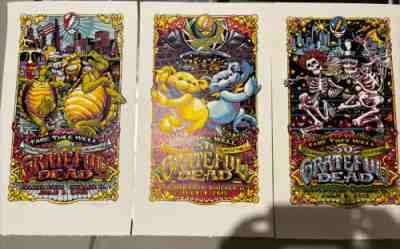 Grateful Dead Fare Thee Well Masthay poster set
