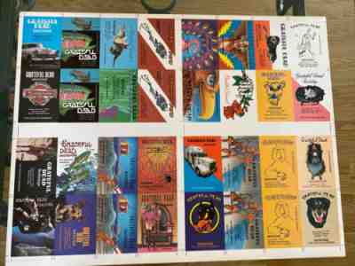 32 Uncut Grateful Dead Backstage Pass From 1993 Rare