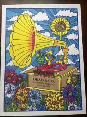 Dead & Company 2018 Cuyahoga Falls/Blossom Poster