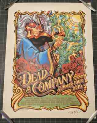 Dead and Company 2019 Summer Tour Poster #1090/1500 AJ Masthay GDP *NEW* 6/18/19