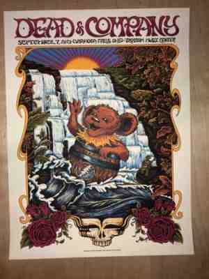 Dead And COMPANY Blossom Cuyahoga Falls OH 9/7/21 2021 Poster Nathaniel Deas