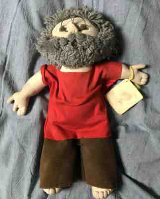 Handmade Jerry Garcia Doll 1986 -Red Shirt-Brown Cord Pants - Steal Your Heart
