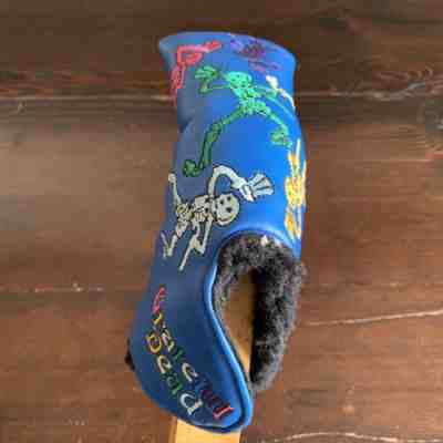 GRATEFUL DEAD Dancing Skeletons Putter Cover Golf Club Headcover Winning Edge