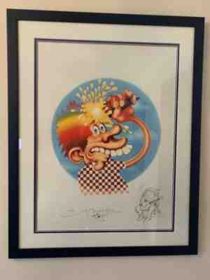 Stanley Mouse Europe 72 Giclee from early 2k Grateful Dead 54/100Â 