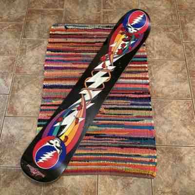 Grateful Dead Lunatic Fringe Retro 90â??s Burton K2 Snowboard Great Condition Rare