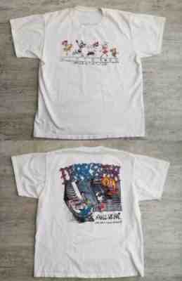 RARE Vintage 1990 GRATEFUL DEAD Winter 1990 Jetsons Dark Star T Shirt - Size L