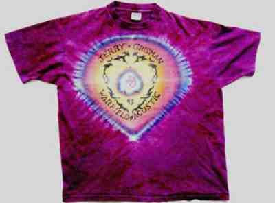 Grateful Dead Shirt T Shirt Vintage 1992 Jerry Garcia David Grisman Warfield XL
