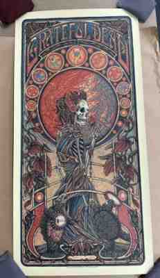 Luke Martin Grateful Dead signed Bertha Timed Ed & mini-Stealie Mint Condition!!