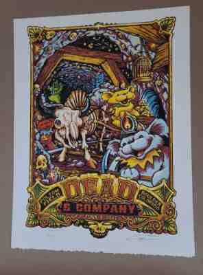 Dead & Company - 2017 AJ Masthay print Boulder, CO Folsom Field