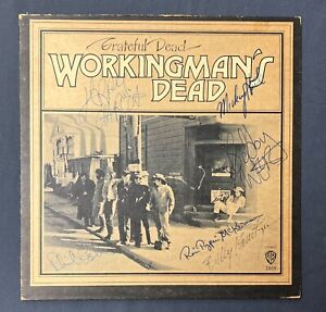 Grateful Dead Working Man's Dead Album signed by ALL