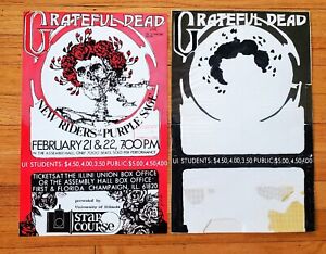 *RARE* Vintage 1973 Original Grateful Dead Concert Poster! (11" x 17")