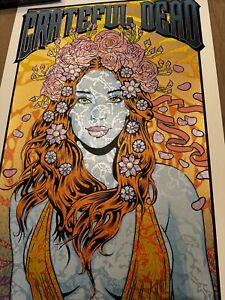 Grateful Dead "Bertha" Main Edition Poster by Chuck Sperry ? Signed LE 241/365