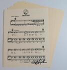Robert Hunter GRATEFUL DEAD Signed Autograph "Truckin'" Sheet Music JSA