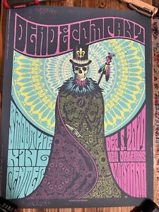DEAD AND COMPANY 2017 New Orleans Poster 150/550 Original date 12/5/17
