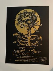 Stanley Mouse Signed & Numbered silkscreen poster fd26 fd 26 Grateful Dead