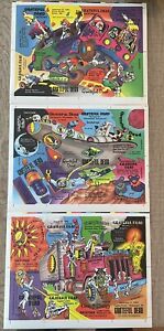 GRATEFUL DEAD BACKSTAGE PASS PUZZLE SPACE SHUTTLE,  SEMI TRUCK & MICRO BUS UNCUT