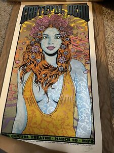 Grateful Dead "Bertha" Main Edition Poster by Chuck Sperry IN HAND/FAST SHIPPING