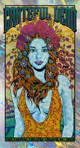 Chuck Sperry Grateful Dead "Bertha" Lava Foil Edition Poster/65 CONFIRMED ORDER