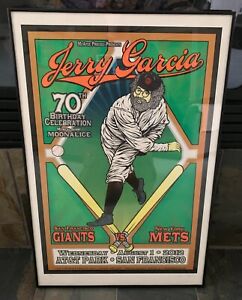 Chris Shaw Chuck Sperry 34/100 Jerry Garcia @ 2012 Pearl Jam 10 Club Poster Show