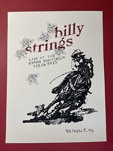 BILLY STRINGS NASHVILLE RYMAN POSTER IMOGENE & WILLIE PRINT