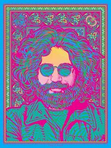 JERRY GARCIA ST STEPHEN TODD SLATER limited edition print #100