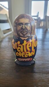 Grateful Dead Russian Nesting Dolls Jerry Garcia Hand Painted
