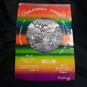 GRATEFUL DEAD / PALACE MEAT MARKET 5/30-31/1969 PORTLAND OREGON CONCERT POSTER