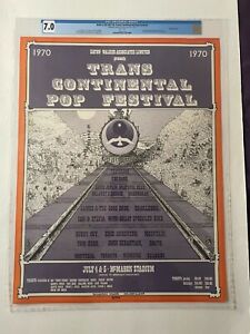 CGC Certified!! 1st Printing AOR 4.132 Grateful Dead/Janis Concert Poster BG FD