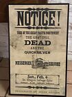 Grateful Dead  Concert Poster 1968 February 4Th.